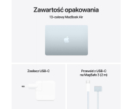 APPLE MacBook Air 13'' M4 10/8/16GB/256GB - Sky Blue - 1322279 - zdjęcie 11
